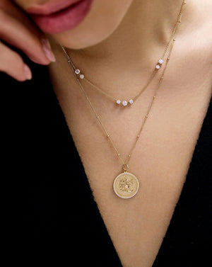 Dazzling Starlight Lab Diamond Necklace - Shine Bright Every Day!.
