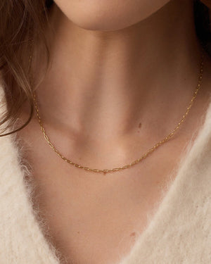 Ollie Delicate Necklace NikNenz™ Premium Gold & Diamonds