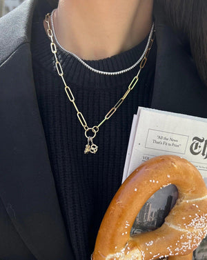 Pretzel Charm.