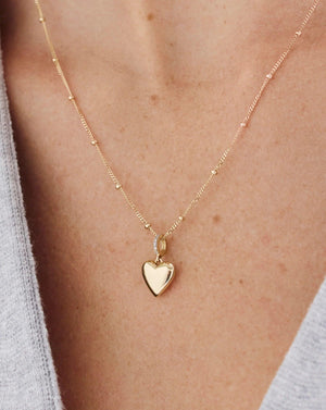 Personalized Engravable Heart Charm - A Timeless Keepsake.