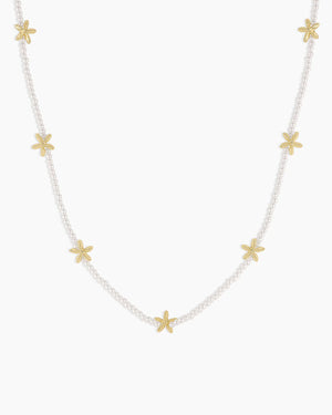 Starfish Pearl Necklace NikNenz™ Premium Gold & Diamonds