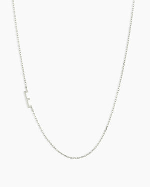 14K Gold Alphabet Necklace NikNenz™ Premium Gold & Diamonds