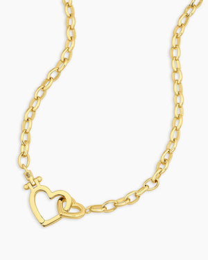 Heart Necklace NikNenz™ Premium Gold & Diamonds