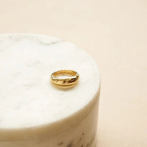 Estée Lalonde Dome Ring 18Ct Gold Plate