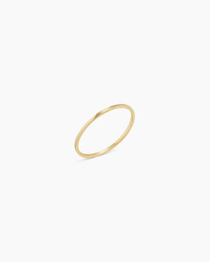 14K Gold Rose Delicate Ring