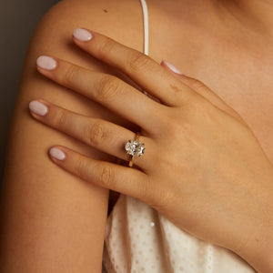 3Ct Oval Lab Grown Diamond Solitaire Ring NikNenz™ Premium Gold & Diamonds