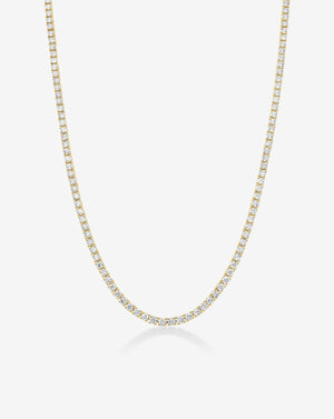 Timeless Elegance: Classic Diamond Tennis Necklace.