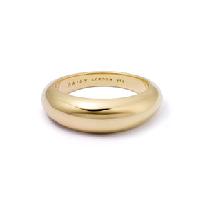 Estée Lalonde Dome Ring 18Ct Gold Plate
