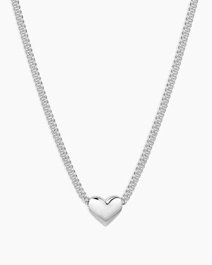 Lou Helium Heart Necklace NikNenz™ Premium Gold & Diamonds