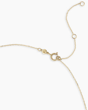 Diamond Zodiac Coin Charm Necklace