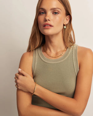 Scallop Padlock Necklace NikNenz™ Premium Gold & Diamonds