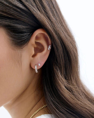 Exquisite Pear Lab Diamond Flatback for Stunning Jewelry Designs.