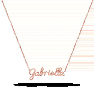 Signature Name Necklace