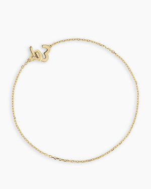 Gold Parker Heart Bracelet