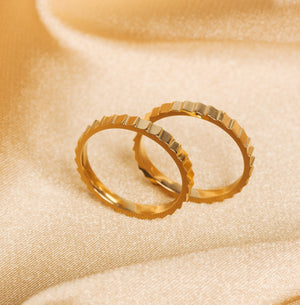 Mini Infinity Ring NikNenz™ Premium Gold & Diamonds