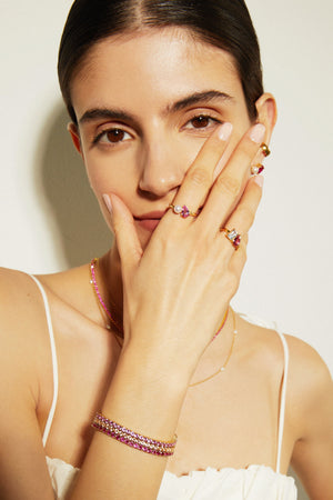 Pearl Toi Et Moi Ring NikNenz™ Premium Gold & Diamonds