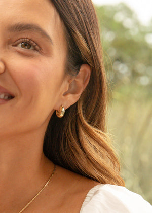 Electric Hoops NikNenz™ Premium Gold & Diamonds