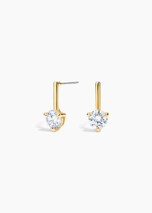 Jet Set Earrings NikNenz™ Premium Gold & Diamonds