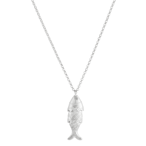 FISH PENDANTS in GOLD and SILVER