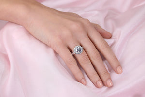 14K Yellow Gold Diamond Infinity Ring - 0.14Ct - Timeless Gift for Her, Perfect for Anniversaries & Everyday Elegance.