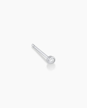 14K Classic Diamond Single Stud