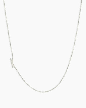 14K Gold Alphabet Necklace NikNenz™ Premium Gold & Diamonds