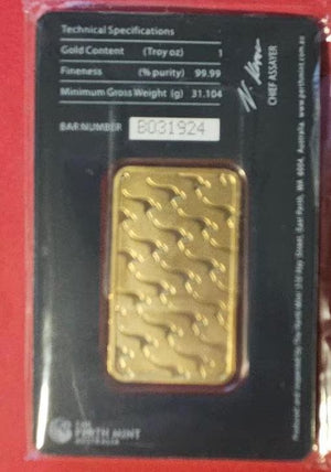New 1 Oz 31 Grams Gold Bar 999.9 24K Fine Gold Bars New for You