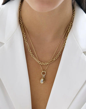 Chic Clique Cable Chain Necklace - Elevate Your Style.