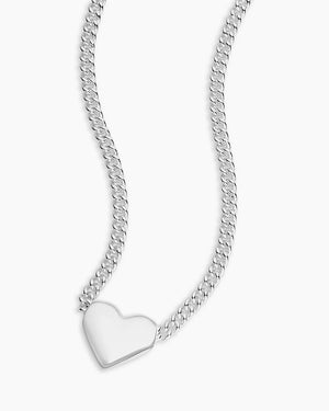 Lou Helium Heart Necklace NikNenz™ Premium Gold & Diamonds