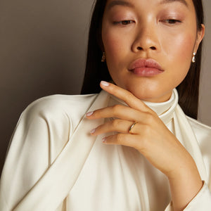 Gold Floating Ring NikNenz™ Premium Gold & Diamonds