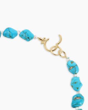 Turquoise Cove Necklace NikNenz™ Premium Gold & Diamonds