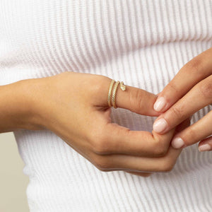 Enchanting Snake Charmer Ring - Embrace Your Wild Side.