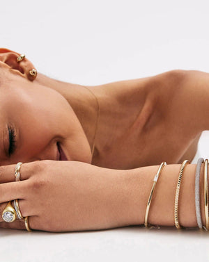 Baguette Cloud Bangle.