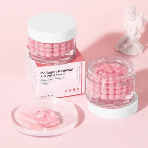Pink Collagen Capsule Cream Suitable for All Type Skins Moisturizing Firming Night Skin Care Facial Cream