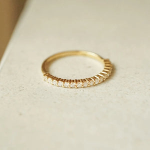 Estée Lalonde Fine Pavé Ring 14Ct Solid Gold