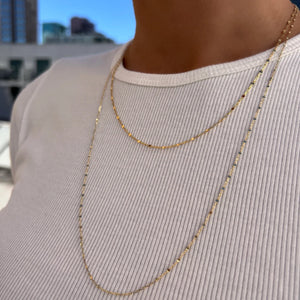 Sequin Chain Necklace
