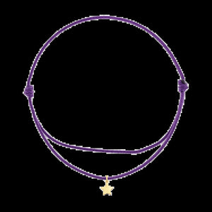Cord Charm Bracelet