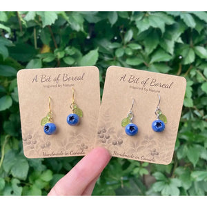 Blueberry Dangle Earrings