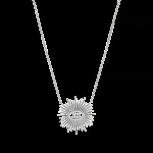 Sunburst Evil Eye Necklace
