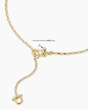 Atlas Delicate Lariat NikNenz™ Premium Gold & Diamonds