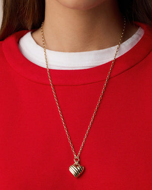 Campbell Heart Pendant Necklace NikNenz™ Premium Gold & Diamonds