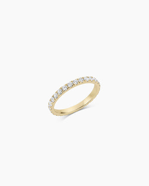 14K Lab Grown Diamond Eternity Ring 2Mm