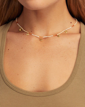 Reef Sand Necklace NikNenz™ Premium Gold & Diamonds