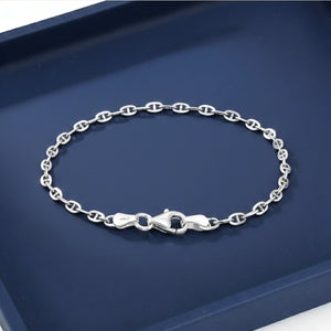 Sterling Silver Mariner Link Bracelet