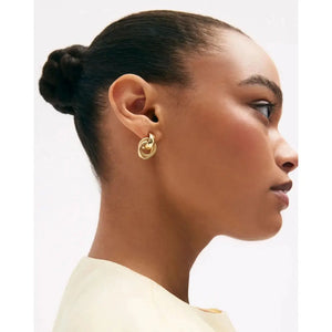 Chic Rope Door Knocker Earrings for a Stylish Touch.