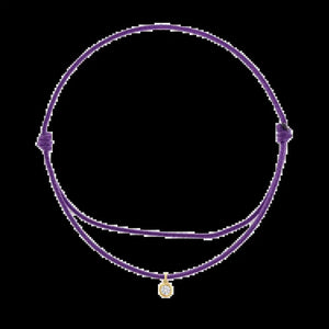 Cord Charm Bracelet