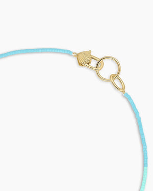 Scallop Padlock Bay Necklace NikNenz™ Premium Gold & Diamonds