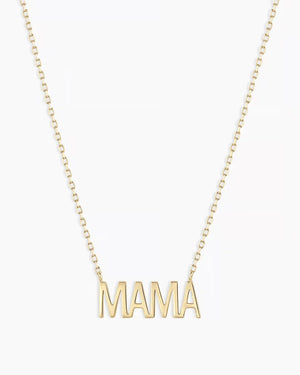 Gold Mama Necklace NikNenz™ Premium Gold & Diamonds