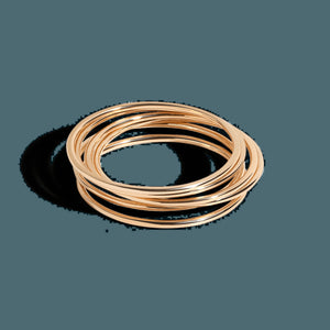 Thin Stackable Ring NikNenz™ Premium Gold & Diamonds