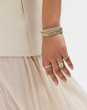 Baguette Cloud Bangle.